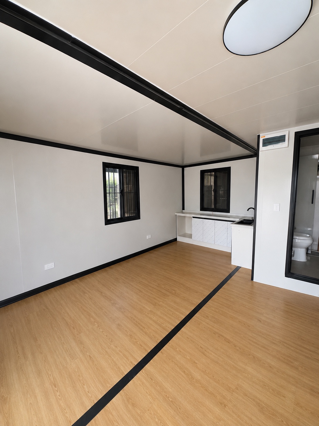 Casa Cápsula HOM360 interior dormitorio