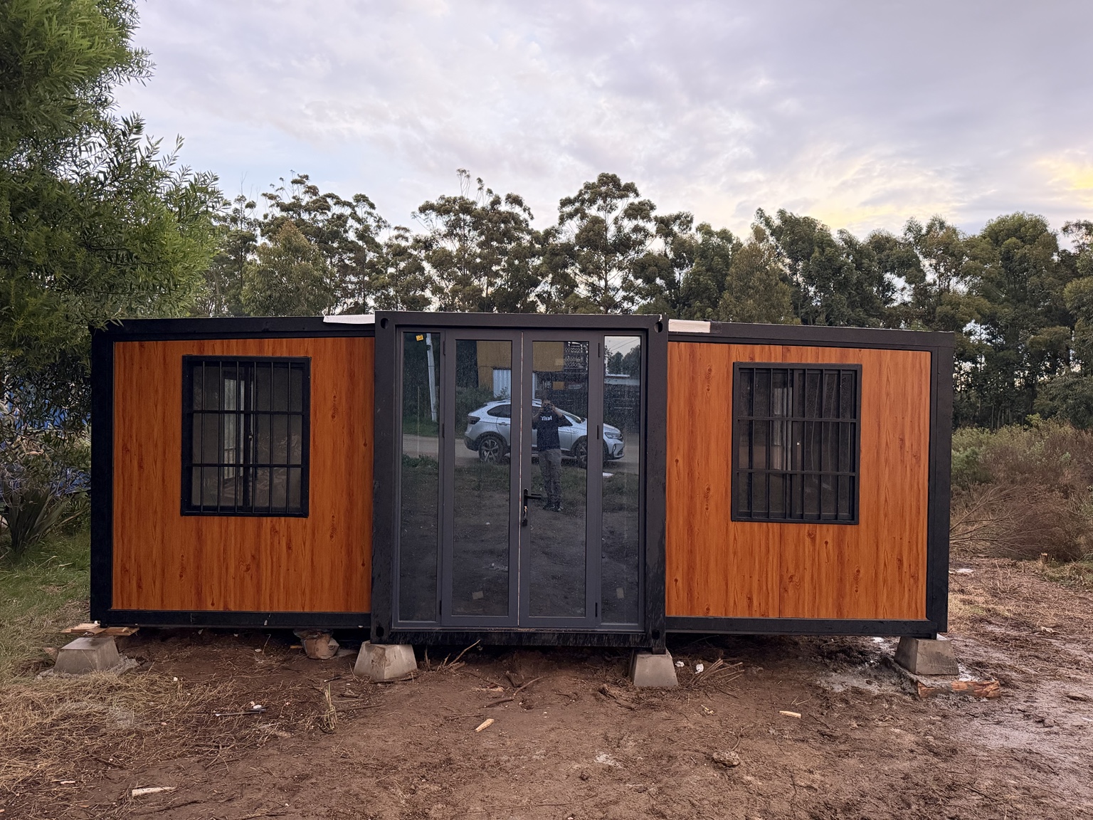 Casa modular HOM360 de 6 por 3 metros