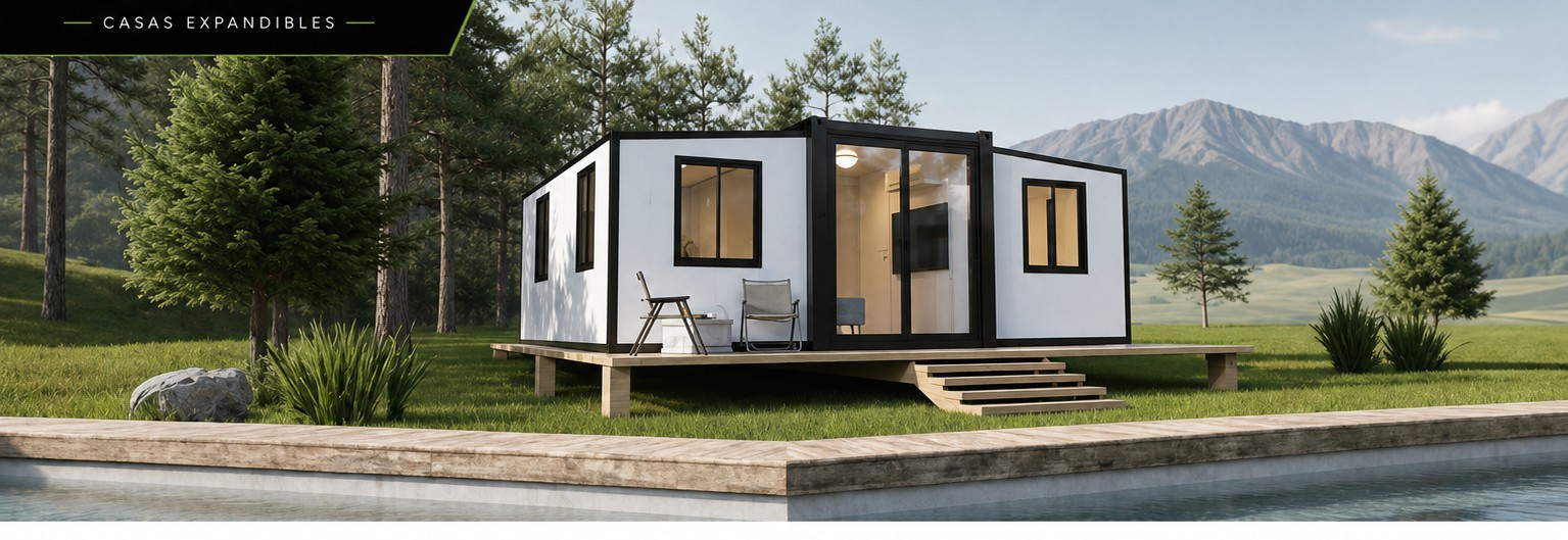 Casa contenedor expandible 20FT