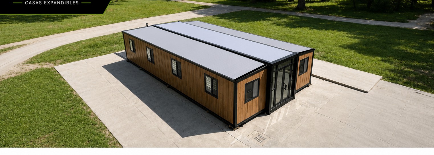 Casa contenedor expandible 40FT