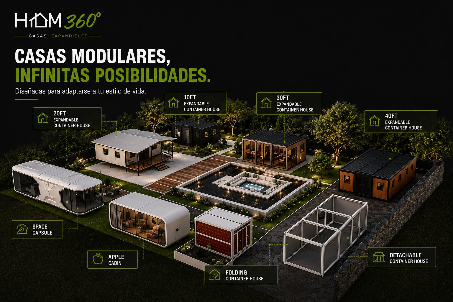 Línea de modelos HOM360